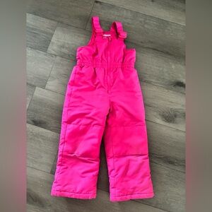 Pink Kids Snowsuit